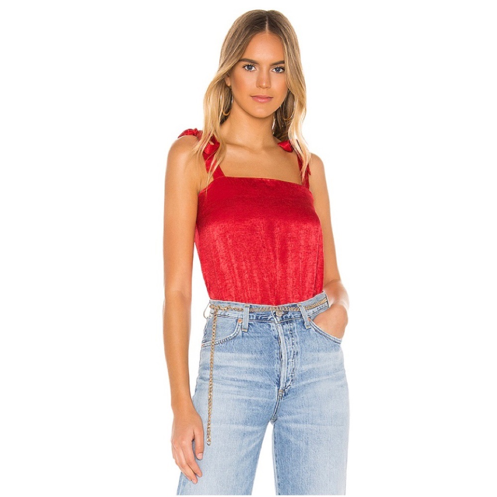 superdown x REVOLVE Andrea Tie Strap Bodysuit